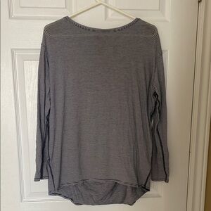 Lululemon Striped Long Sleeve Top